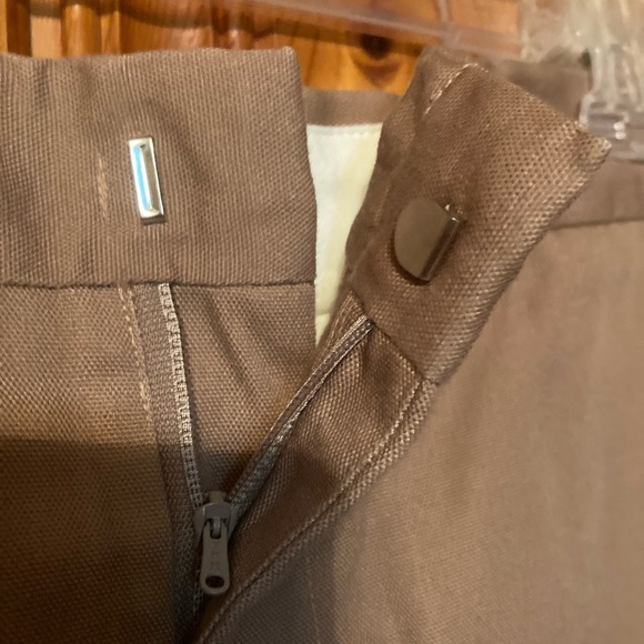 Size 36/31 Men’s Tan Haggar dress pants - Picture 3 of 4